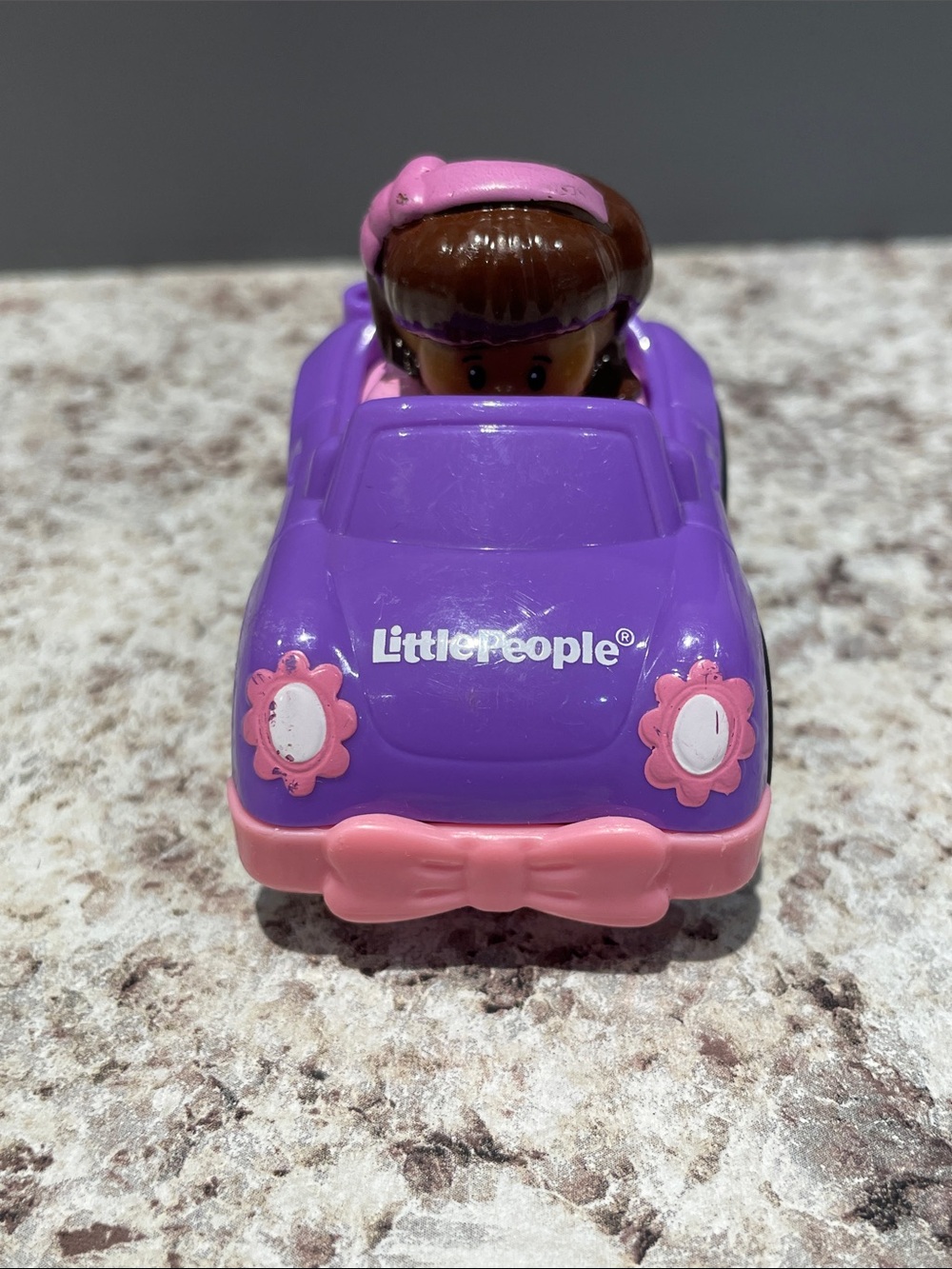 5/$25 Little People Wheelies Mia Flower Car Purple